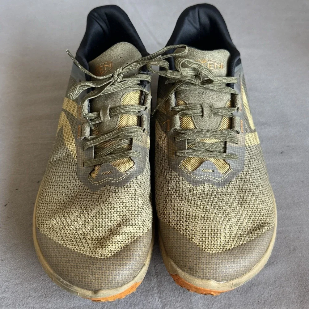 Size 10 - Keen Men's‎ 450 Dirt Light Curry/Orange Pepper Trail Shoes 1029756
